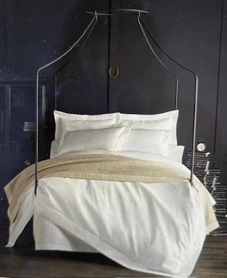 NUEVA FUNDA NÓRDICA KING HOTEL ACABADO SATÉN BLANCO.   98" L x 111" W T300 cuenta Foto 1 de 4