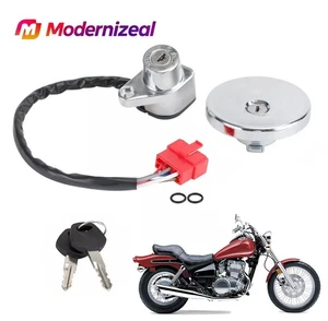 Interruptor de encendido y tapa del tanque de combustible para Kawasaki VULCAN 800 Classic Drifter 1995-01 - Imagen 1 de 10