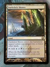 Darkslick Shores 1x x1 Scars of Mirrodin NM MTG EDH Modern