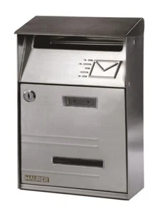 CASSETTA POSTALE SIGNAL ACCIAIO INOX 18/10 TETTO APRIBILE (19891) - Foto 1 di 1