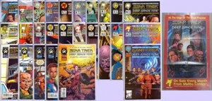 COMO NUEVO Star Trek: DS9 Malibu COMIC BOOKS #1 - 25 + #1 Foto Cubierta + PÓSTER PROMOCIONAL! - Imagen 1 de 5