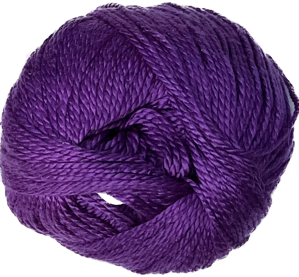 Vintage New: Pinguin PURE SOIE 100% Silk knitting yarn 50 grams France: 7 colors - Image 1 of 1