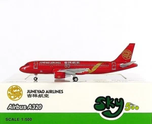 SKY500 Juneyao Airlines Airbus A320 1:500 rosso reg. B-6298 (0806JY) - Foto 1 di 2