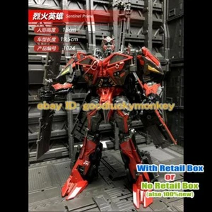 BaiWei TW1024B Sentinel Prime Autobot ss61 Voyager 7in Red Robot Action Figure - Picture 1 of 6