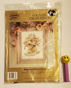 1992 Counted Cross Stitch Candamar Designs #50688 "Something Special" NOS Floral - Picture 1 of 6