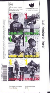 Holanda Sc B766 Niños Etíopes Hoja de 6 MNH Bienestar Infantil 2013 - Imagen 1 de 2