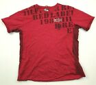 VINTAGE Tommy Hilfiger Shirt Youth Size Large L Red Tee Short Sleeve Box Logo