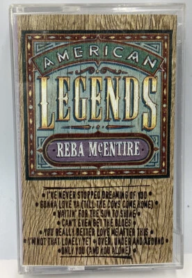 AMERICAN LEGENDS REBA MCENTIRE   POLYGRAM RECORDS (CASSETTE TAPE) - Image 1 of 4