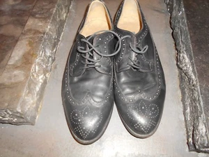 RARE CHAUSSURES BALLY MADE IN FRANCE BOUT FLEURI NOIRES T 42,5 A 46€ ACH IMM FP - Foto 1 di 12