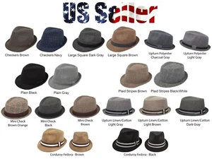 Sombrero Fedora - Invierno Moda Sombrero Para Hombres y Mujeres Upturn y Clásico - Imagen 1 de 32