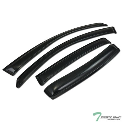 Topline For 2000-2005 Buick Lesabre Sedan Sun Rain Guard Vent Shade Window Visor - Image 1 of 4