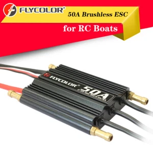 Flycolor 50A-150A Speed Controller Brushless ESC BEC 5.5V/5A for Ship RC Boat - Picture 1 of 13