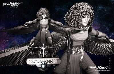 SCARLET SCARAB Moon Knight Statue Marvel Avengers Resin Model Kit WICKED - Image 1 of 4