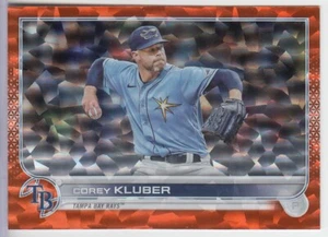 Actualización Topps 2022 lámina naranja Corey Kluber rayos 058/299 - Imagen 1 de 2