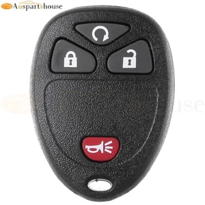 Llave de coche remota de entrada sin llave 4 botones para GMC Buick Cadillac Chevrolet 2011 - Imagen 1 de 6