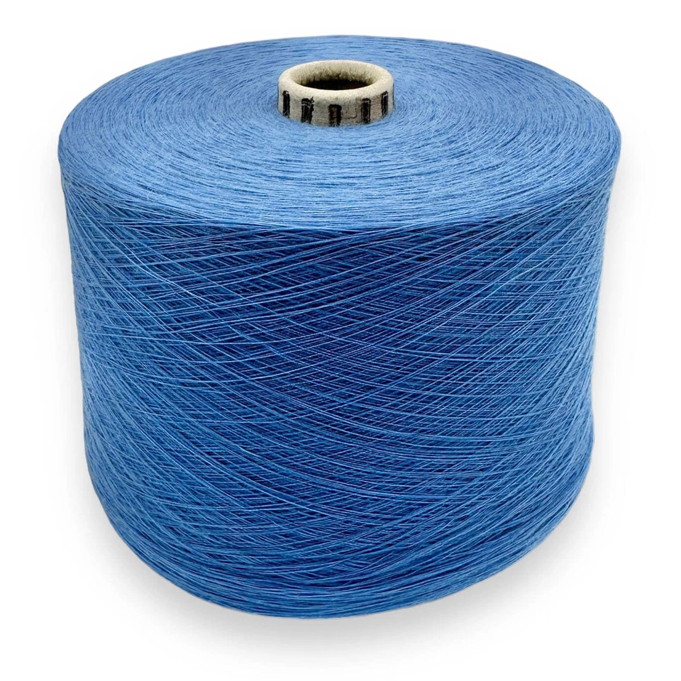(19,63€/kg) Dusty Blau 1400gr. Schurwolle extrafein Merino superwash NM 55/1 - Bild 1 von 1