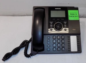 Teléfono Samsung OfficeServ SMT-i5210S negro con pantalla VoIP de 14 botones - Imagen 1 de 2
