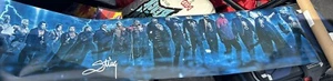 AEW Signed Sting Panoramic Poster 2024 40”x10” JSA WCW WWE TNA WWF - Picture 1 of 1