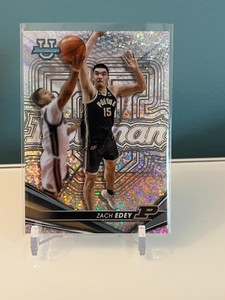 2022-23 Bowman's Best University Zach Edey Mini Diamond Refractor #74 #d/299