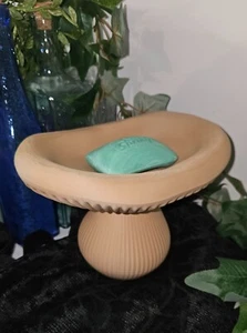 Mushroom Soap Dish Key Watch Jewelry Phone Holder Home Decor Accent - Picture 1 of 4