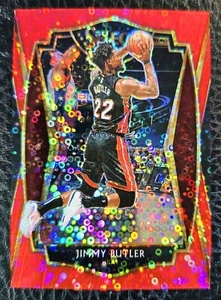 2021-22 SELECT JIMMY BUTLER #115 PREMIER LEVEL RED DISCO PRIZM SP /49 HEAT MINT - Picture 1 of 2