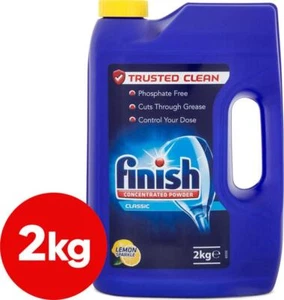 Finish Classic Concentrated Dish Washing Powder Lemon Sparkle 2kg.. - Picture 1 of 2