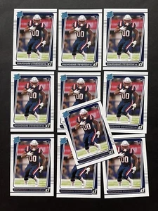 10 Card Lot RHAMONDRE STEVENSON Rookie Card 2021 Patriots Rookie Star - Picture 1 of 1