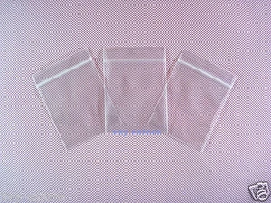 50 Clear Storage Reclosable Plastic Zipper Bags 2 Mil_4" x 6"_100 x 150mm - Picture 1 of 12