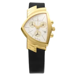 HAMILTON H24422751 VENTURA Gold Quartz Leather - Bild 1 von 6
