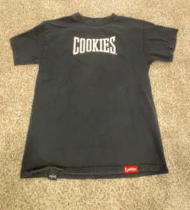NWT Berner Cookies Clothing SF Original Logo Black/White Tee - Picture 1 of 2