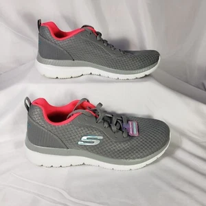 Skechers Lite-Weight Memory Foam Damen 8,5 Grau 12606R Sneaker Schuhe - Bild 1 von 7