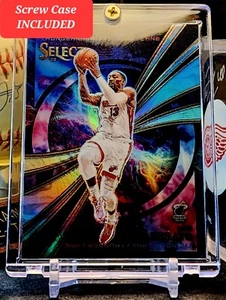 2022-23 Bam Adebayo Panini Select Thunder Lane PLATA PRIZM #11 Miami Heat - Imagen 1 de 9
