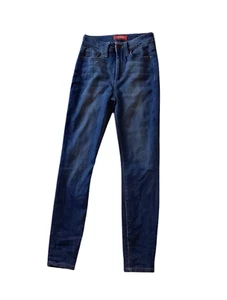 Guess Jeans Women's 24 Waist Blue Denim Stretch Jegging Jeans Mid-Rise - Picture 1 of 9