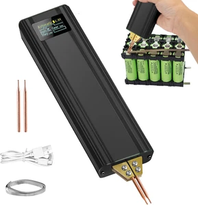 Handheld Spot Welder, Battery Spot Welder with Automatic and Manual Modes, 80 Ge - Picture 1 of 12