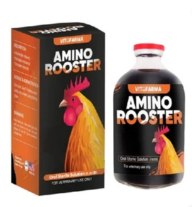Amino Rooster Suplements Vitofarma Amino acids For Rooster/Gallos 50ml Exp.03/26 - Picture 1 of 3