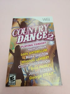 Country Dance 2 - Nintendo Wii - Manual Only - Picture 1 of 2