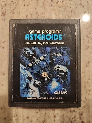Videojuego Atari 2600 Asteroids - Solo cartucho - 1981 CX2649 Foto 1 de 4