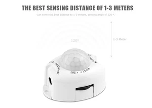 Sensor Netzstecker LED Streifen Licht Schrank Lampe UK drahtlos PIR Bewegung - Bild 1 von 7