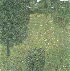 Gustav Klimt Landscape Garden Meadow in Flower 1906 17"x 22" Archival Art Print - Picture 1 of 1
