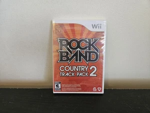 Rock Band: Country Track Pack Vol. 2 (Nintendo Wii, 2009) Sealed - Picture 1 of 5