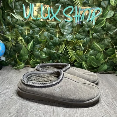 UGG 男式 Tasman 拖鞋 正品 5950 灰色 尺码 11 — 第 1/4 张图片