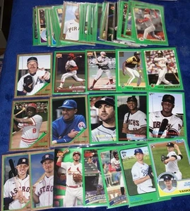 2021 Topps Archives Green Parallels #’d /125 *Lot of 74 Cards* NO DUPLICATES - Picture 1 of 6