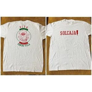 Vtg RARE 80s Silicon Valley Team Tech T-Shirt El Solcaja Pancho Villa Computer - Picture 1 of 9