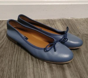 Margaux The Demi Damen-Ballerinas blau Leder flach Damengröße 38 N US 7,5 - Bild 1 von 9