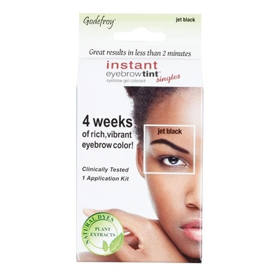Godefroy Instant Eyebrow Tint  - Jet Black (Single Application) - Image 1 of 3