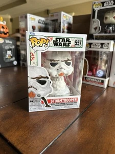 Funko Pop! Vinyl: Stormtrooper Snowman - #557 - Star Wars - USED - Picture 1 of 10