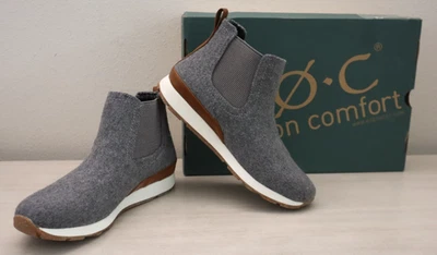 B.O.C. (BC0016260) Women's Sz 7.5M Gray Wool Combo Kara Ankle Chelsea Boots - Image 1 of 4