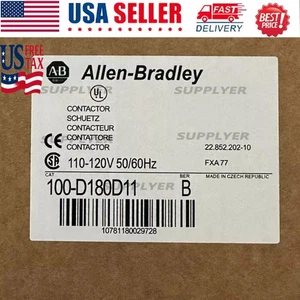 Allen-Bradley 100-D180D11 Schütz AB 100D180D11 NEU werkseitig versiegelt USA kostenlose Steuern - Bild 1 von 3