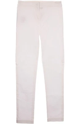 PANTALONES FENDI VINTAGE BLANCOS ALGODÓN PIERNA RECTA IT 38 UK 6 Foto 1 de 4