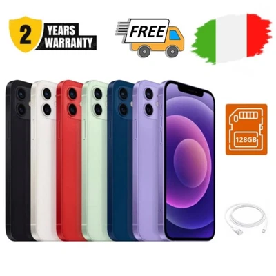 NUOVO Apple iPhone 12 mini - 128GB Nero Bianco Rosso ✔️ Sigillato ✔️ Originale - Immagine 1 di 4